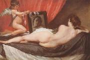 Diego Velazquez Venus at her Mirror (mk08) Norge oil painting reproduction